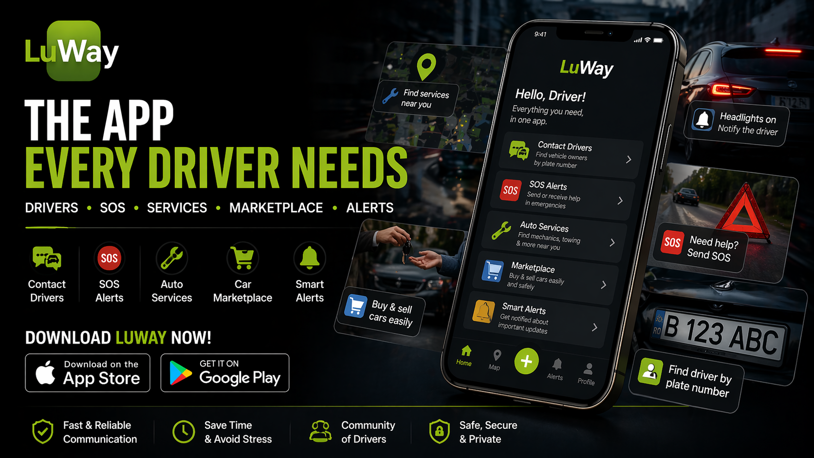 Luway global driver app